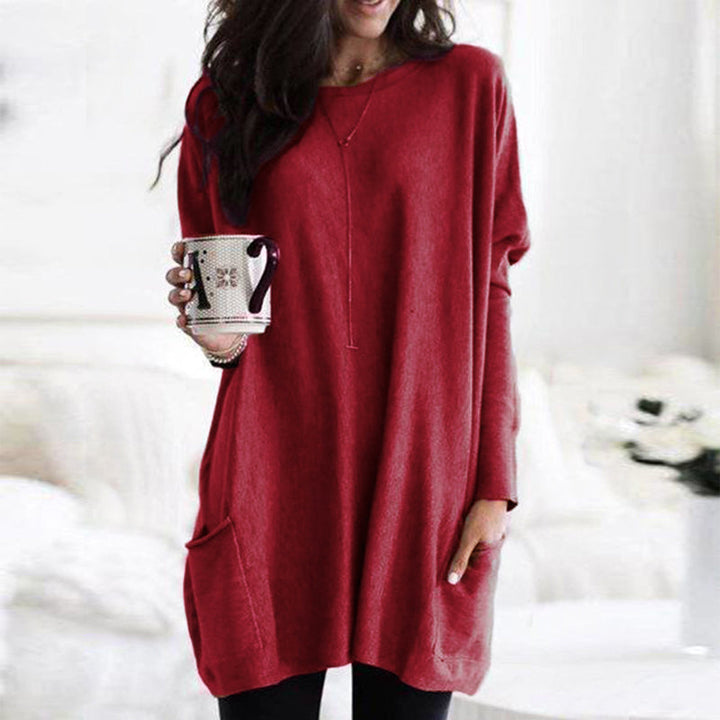 Elise | Relaxte top met zakken