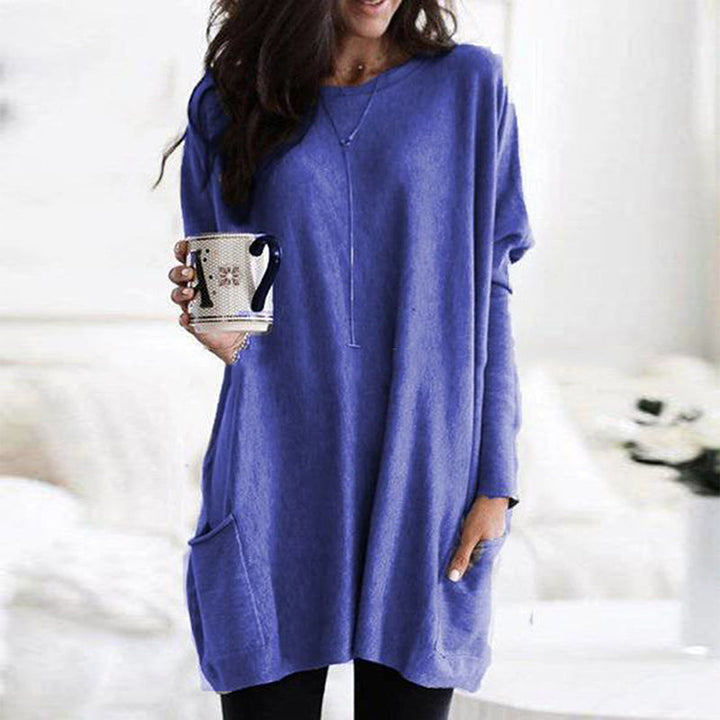 Elise | Relaxte top met zakken