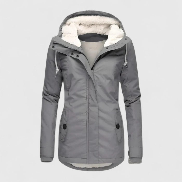 Anita | Waterdichte winterjas met capuchon
