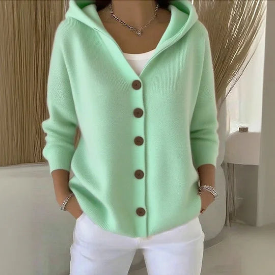 Nylah | Comfortabel vest met lange mouwen