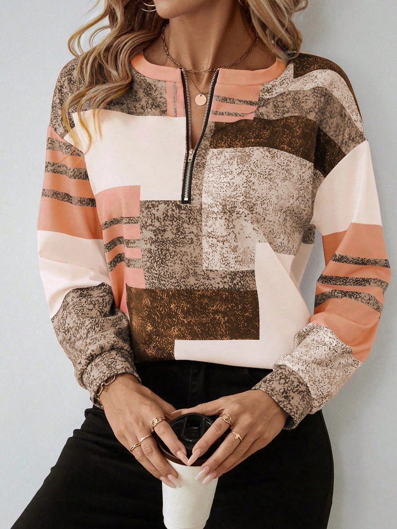 Oceane | Chic Vintage Sweatshirt