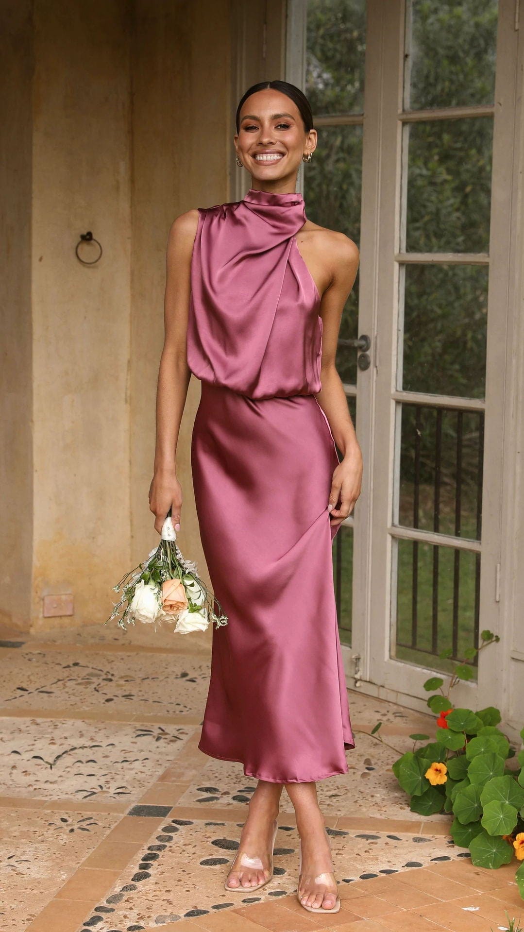 Rochella | Elegante Satijnen Jurk