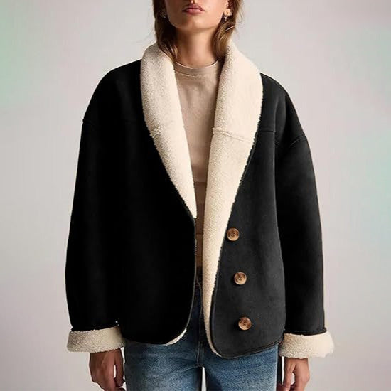 Sandy | Amoretti suède luxe jas