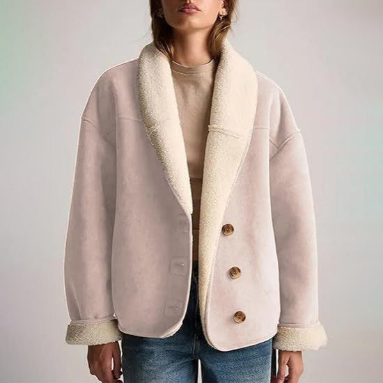 Sandy | Amoretti suède luxe jas