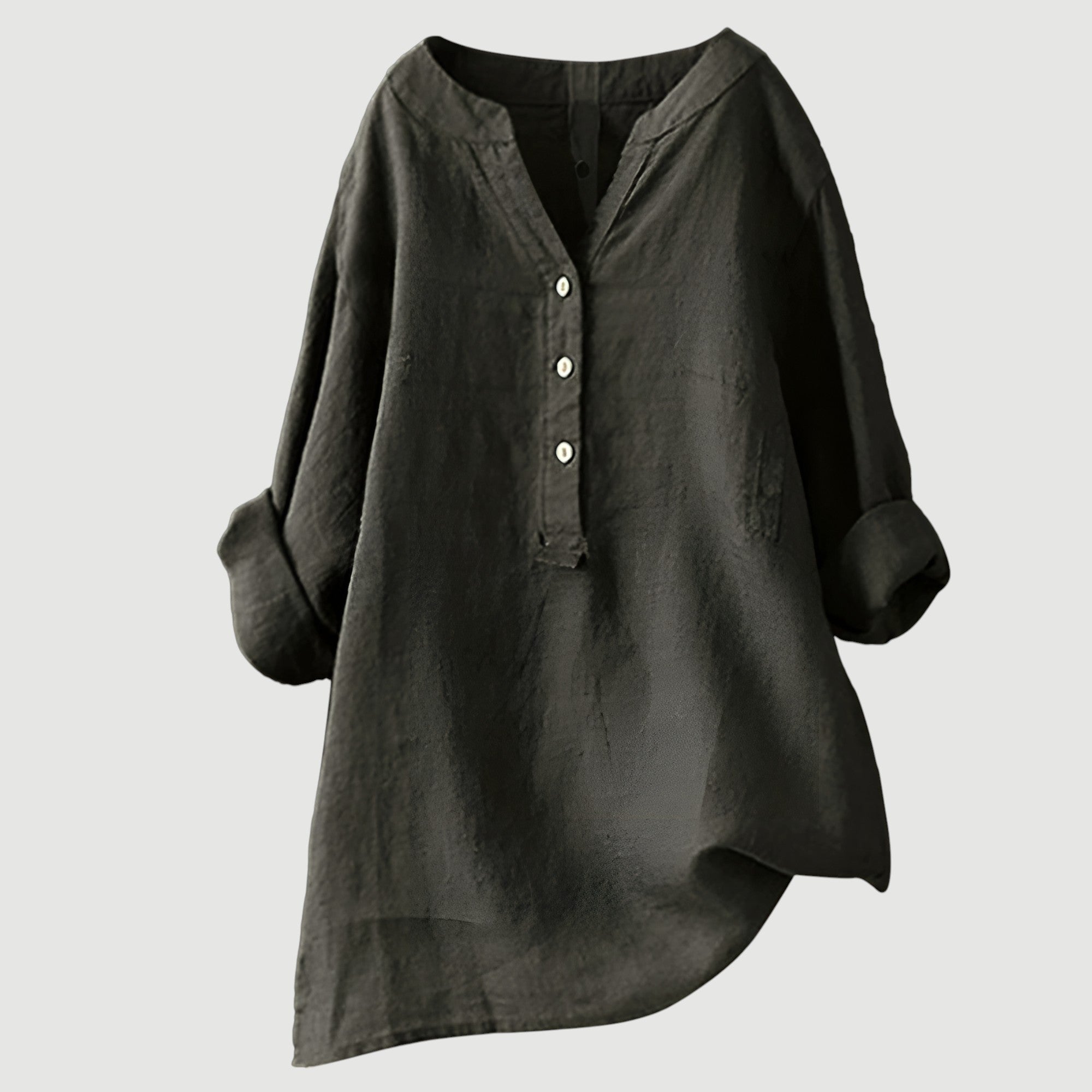 LINA | Lichte en comfortabele linnen blouse voor vrouwen