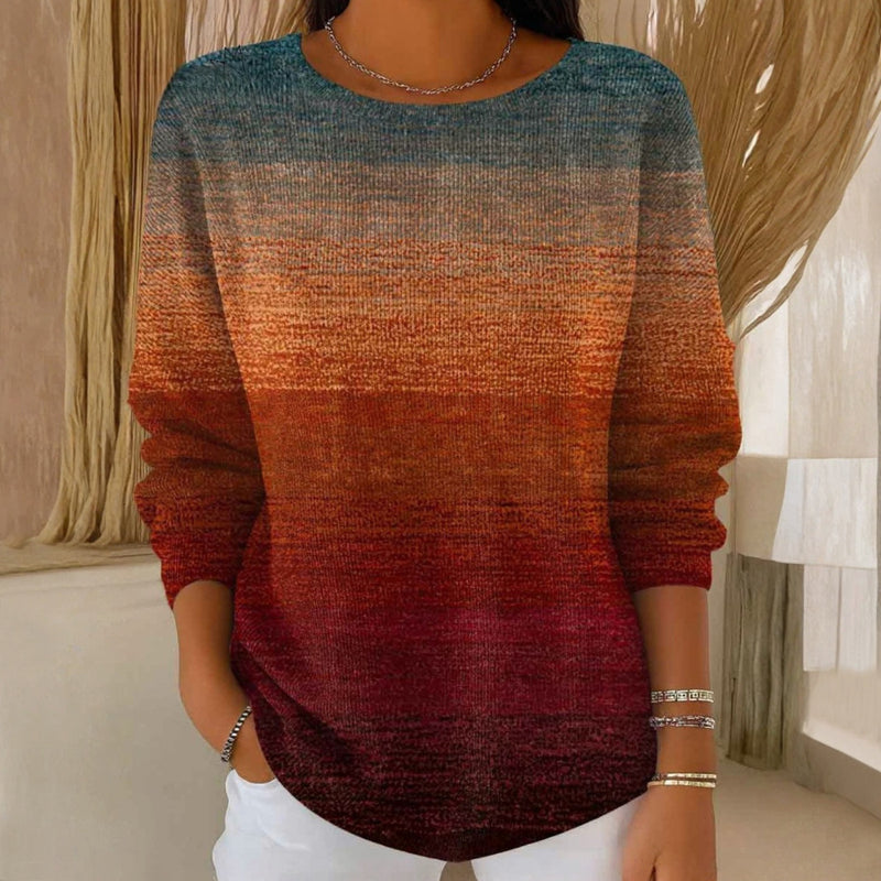 Calsey | Vintage Gradiënt T-Shirt