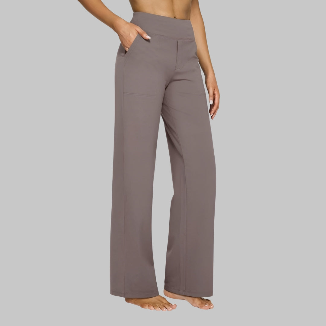 Calista | Elegante broek in zachte jersey