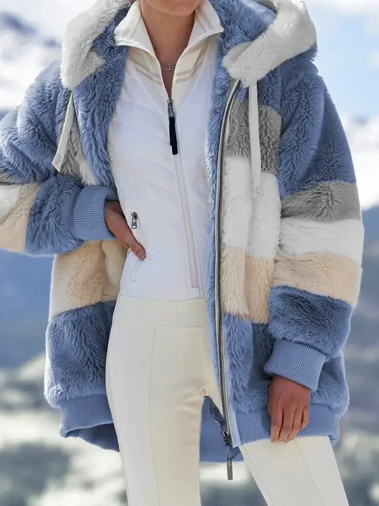 Alexa | Winterjas met capuchon en rits
