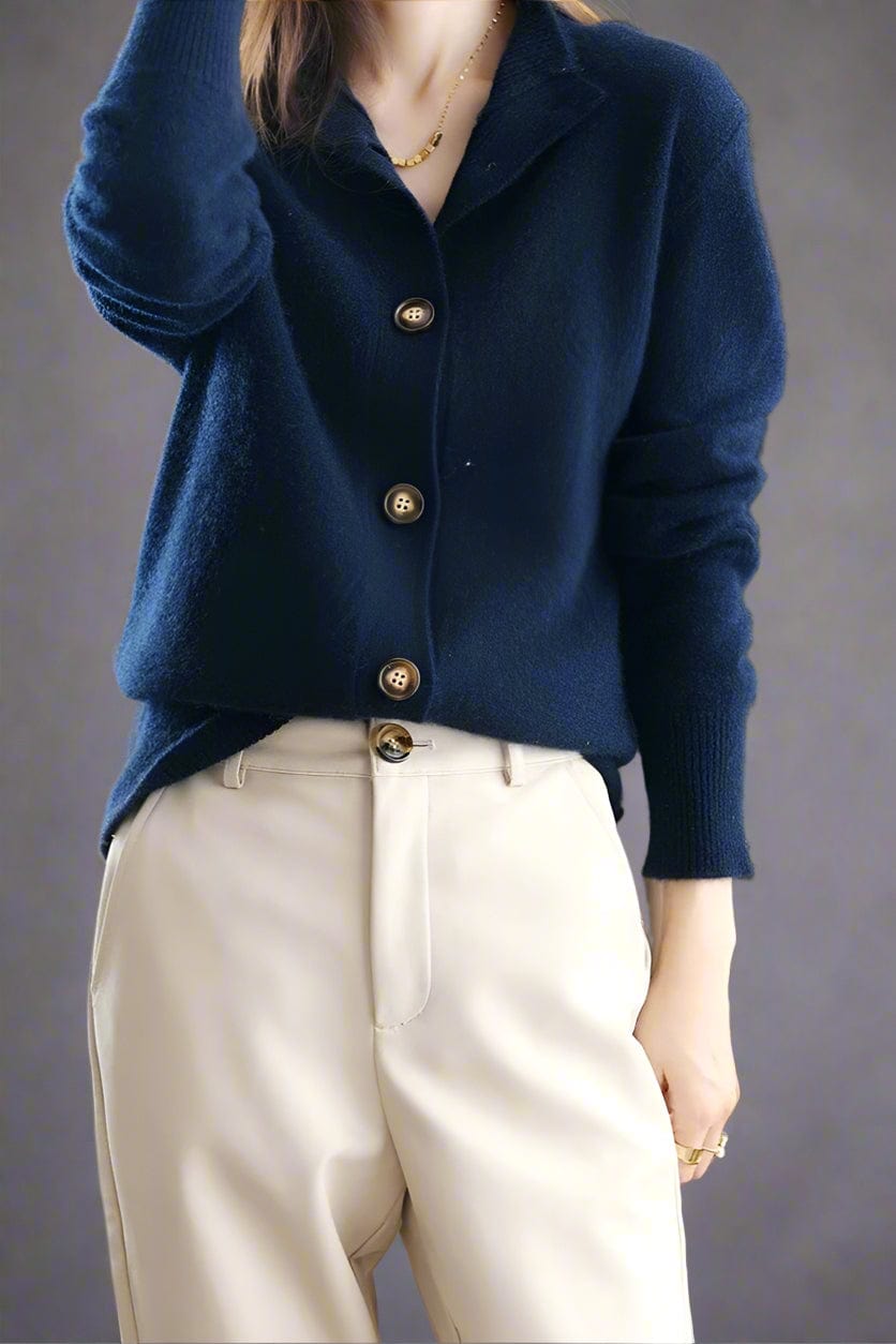 Aurora | Cashmere Knoop Cardigan