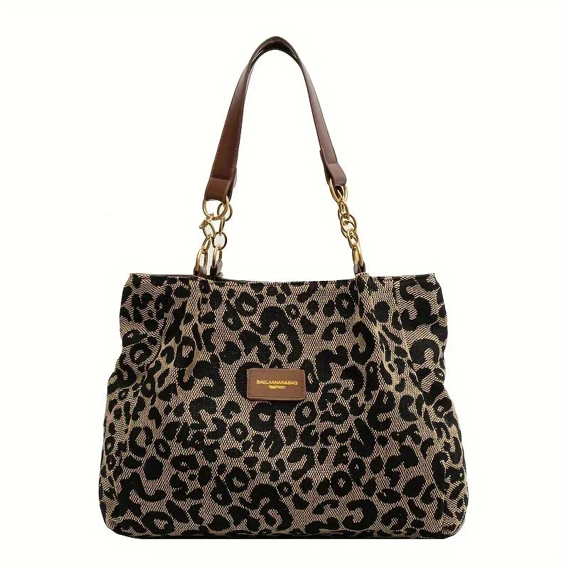 Leonora | Luipaard Charm Tote