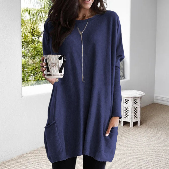 Elise | Relaxte top met zakken