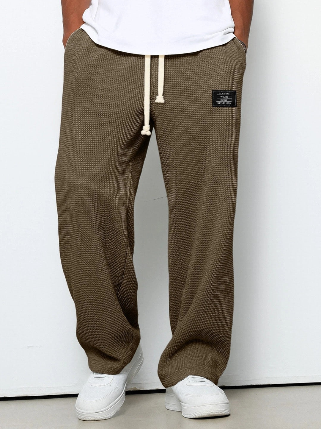 Samuel | Wijde Broek Met Verstelbare Taille