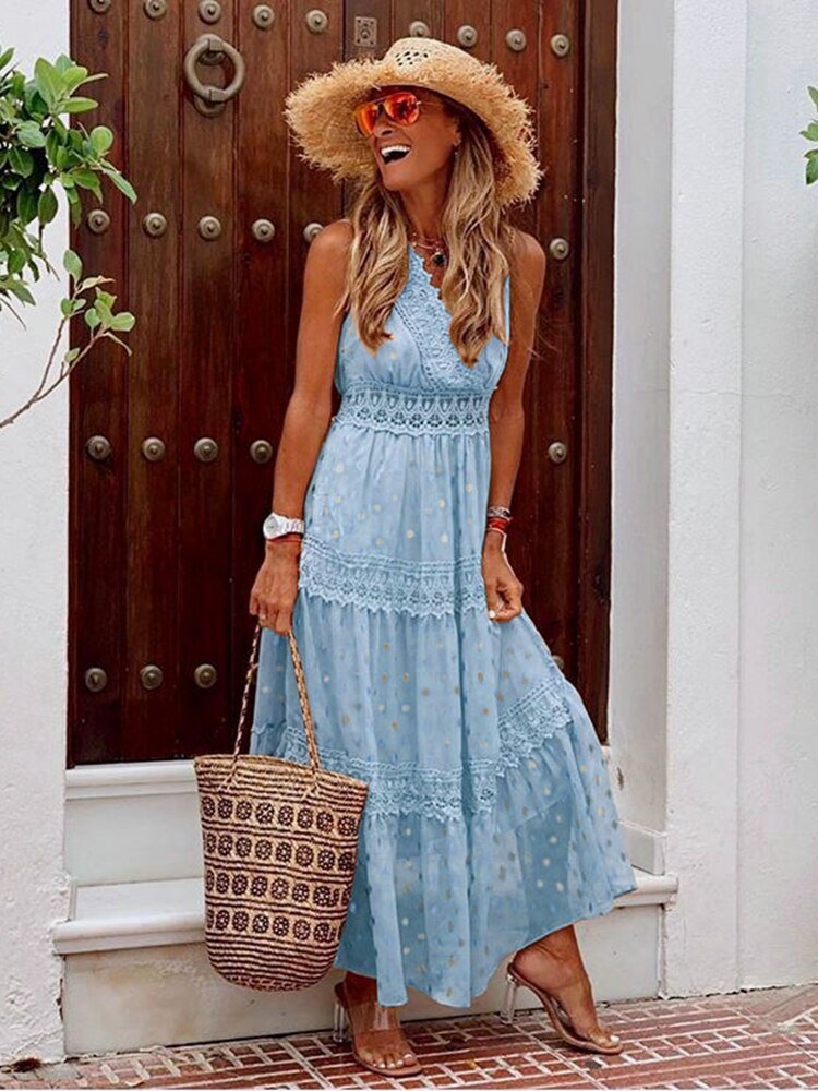 Joanna | Boho Maxikleed