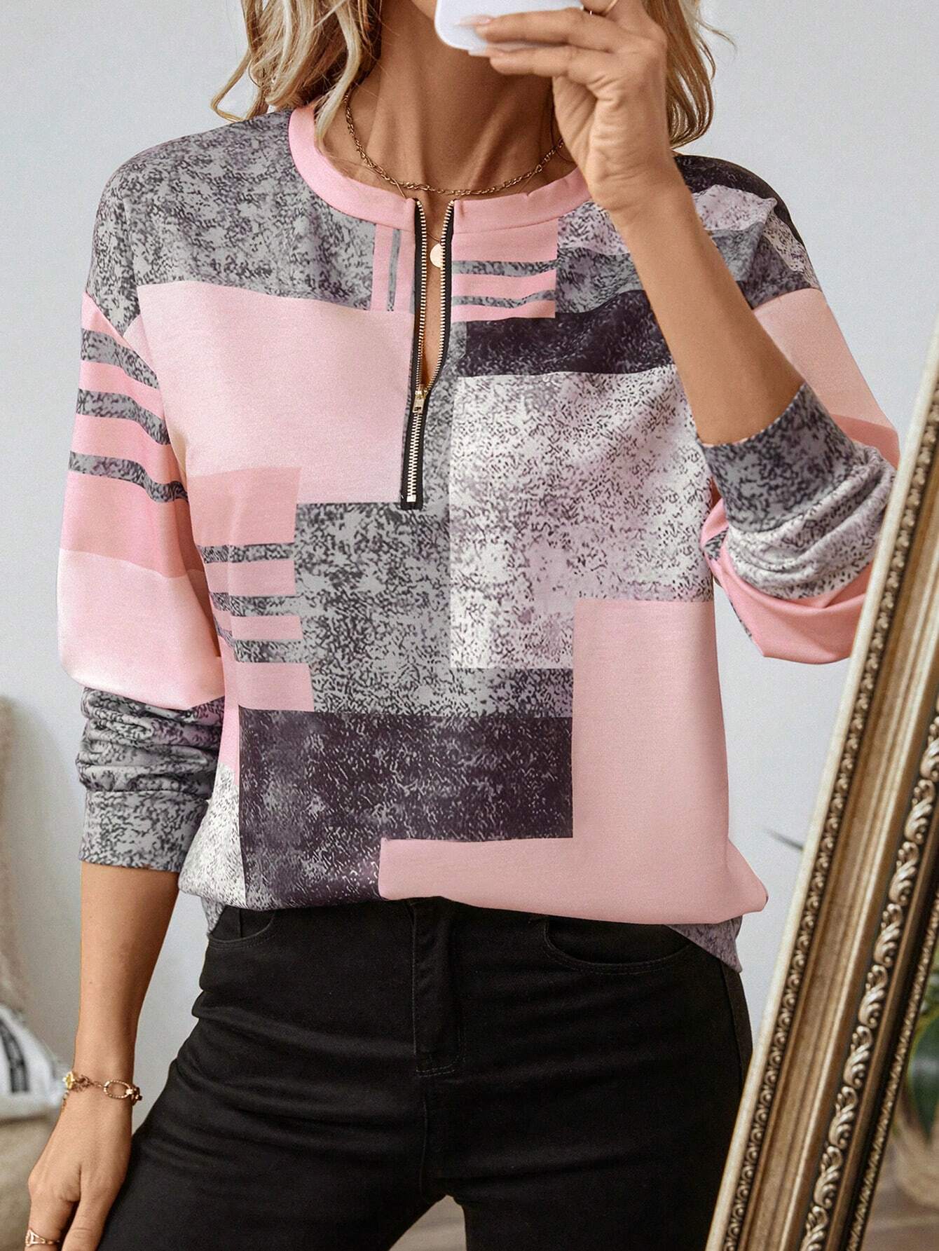 Oceane | Chic Vintage Sweatshirt