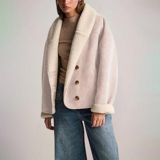 Sandy | Amoretti suède luxe jas
