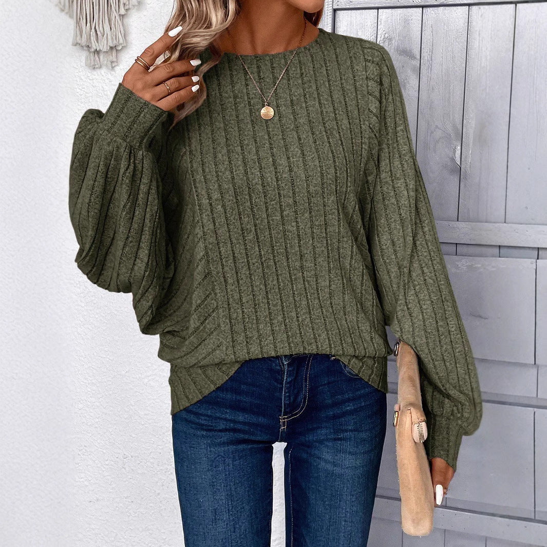 Tiana | Casual losse blouse met lange mouwen