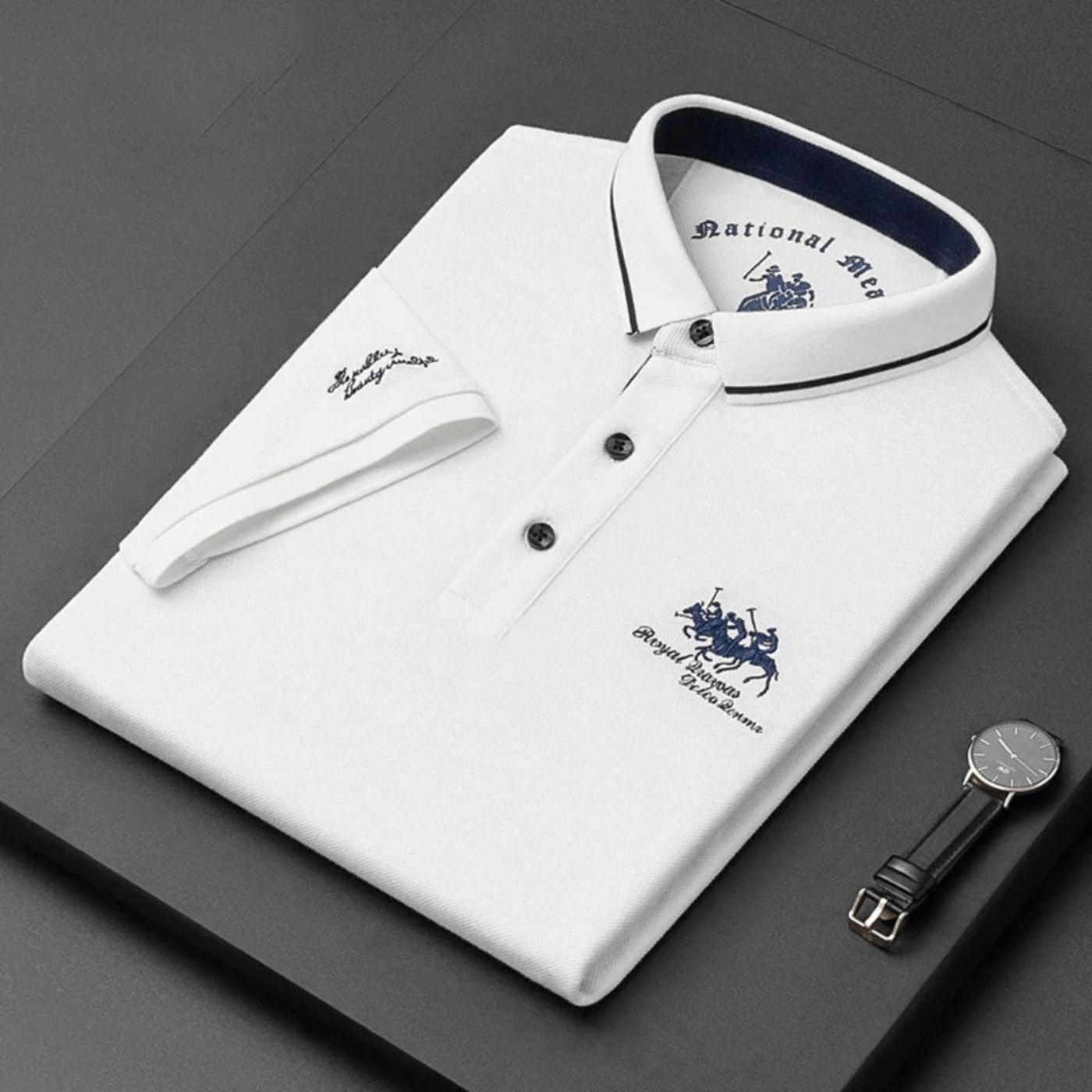 Massimo | Luxe Katoenen Polo