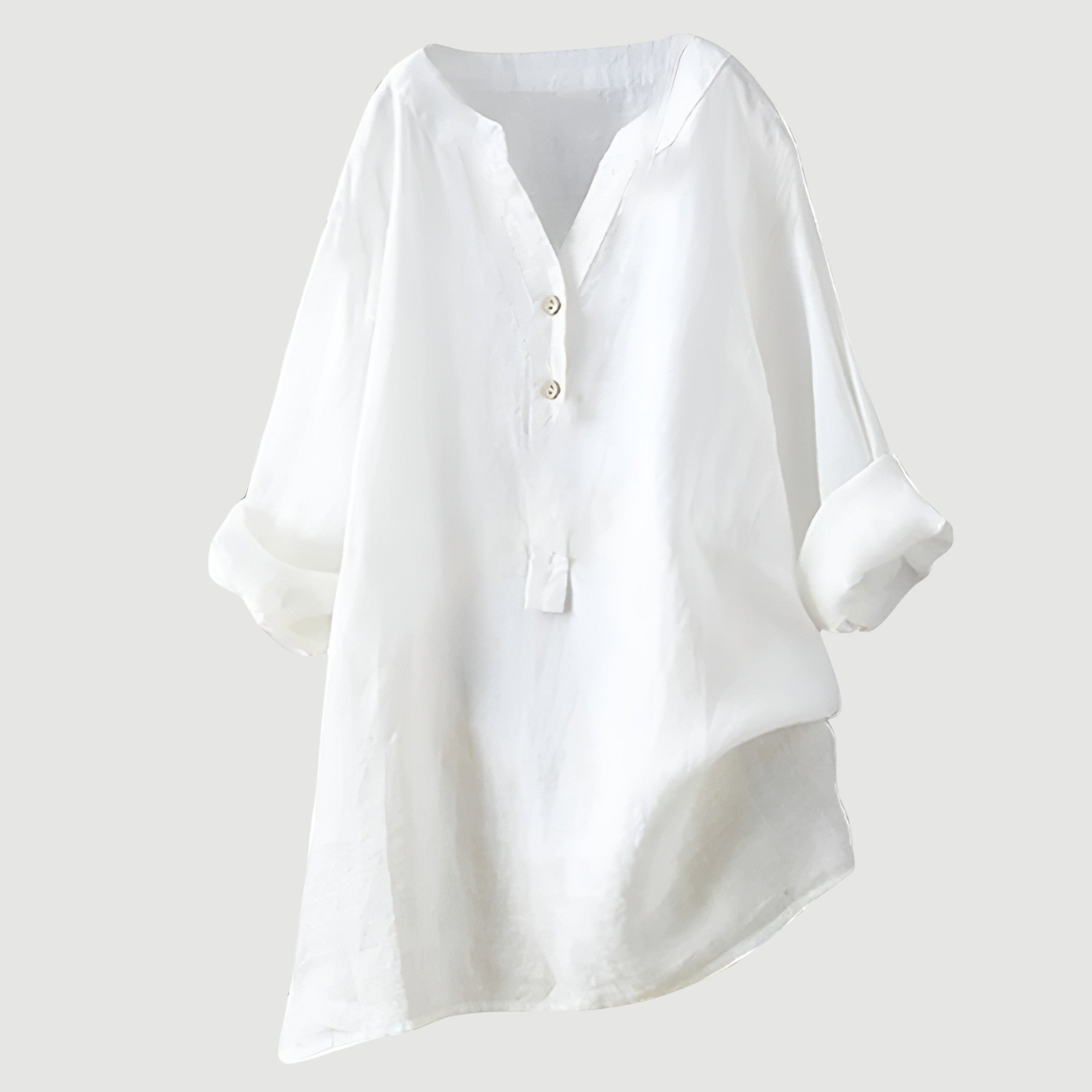 LINA | Lichte en comfortabele linnen blouse voor vrouwen