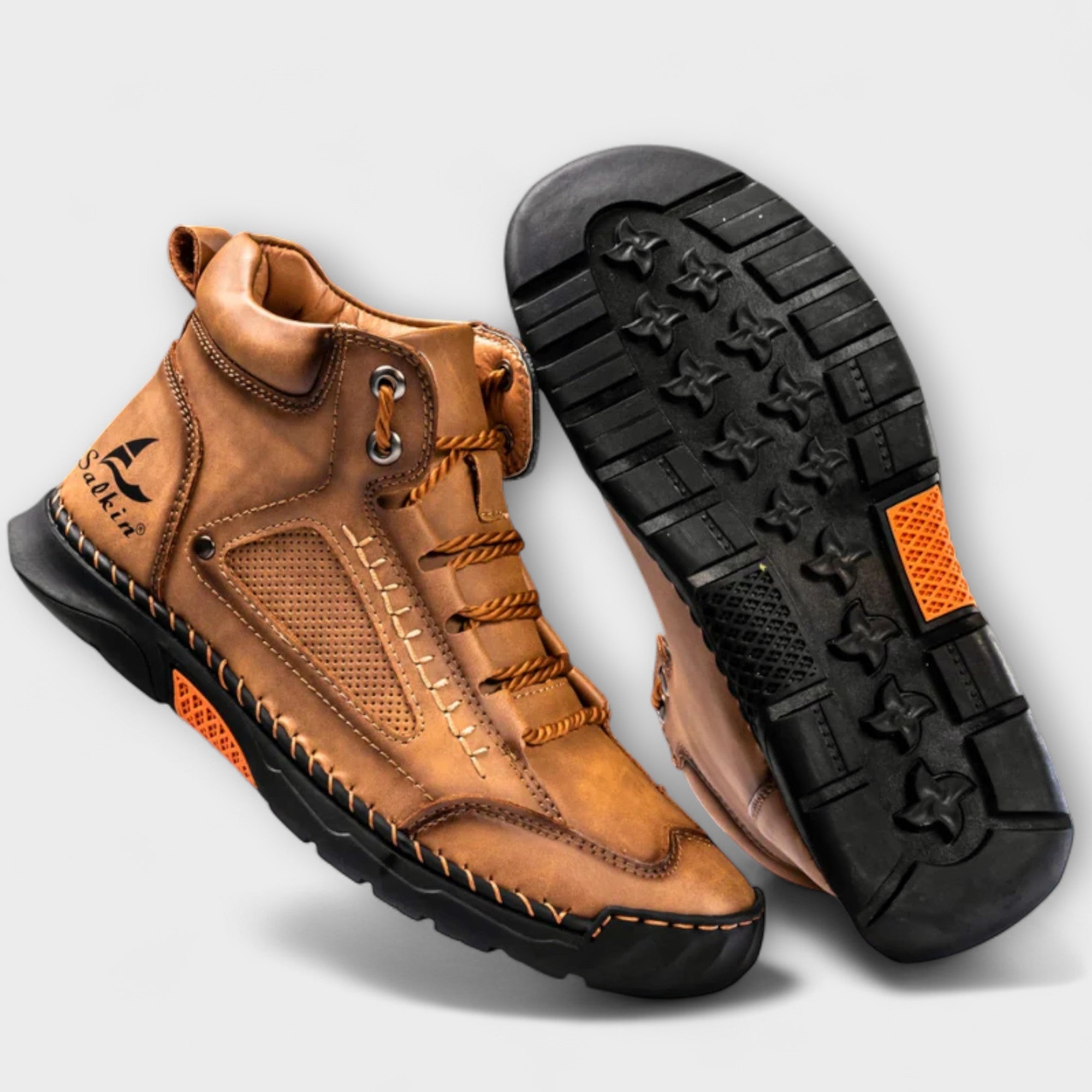 Rick™ | Leren hoge schoenen