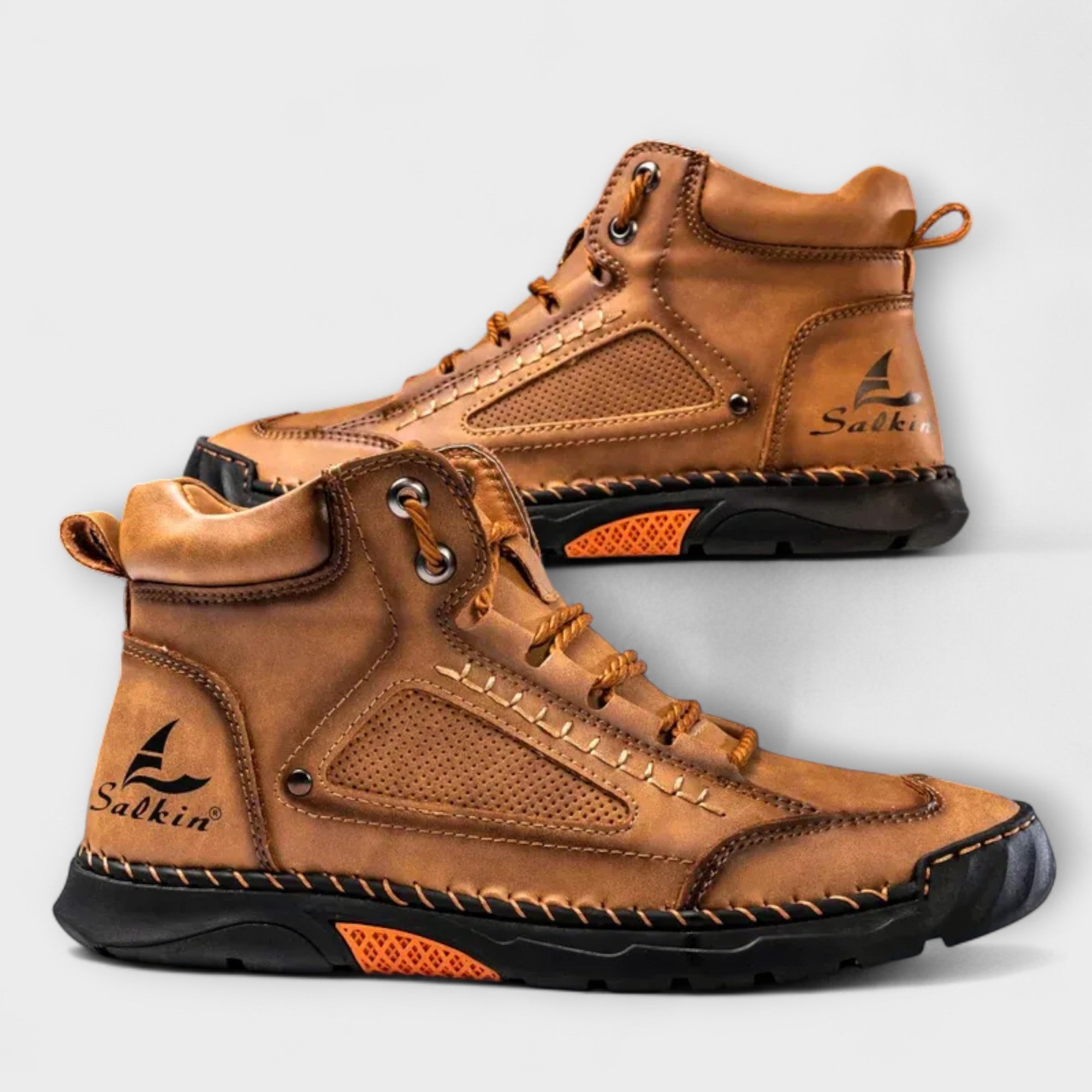 Rick™ | Leren hoge schoenen