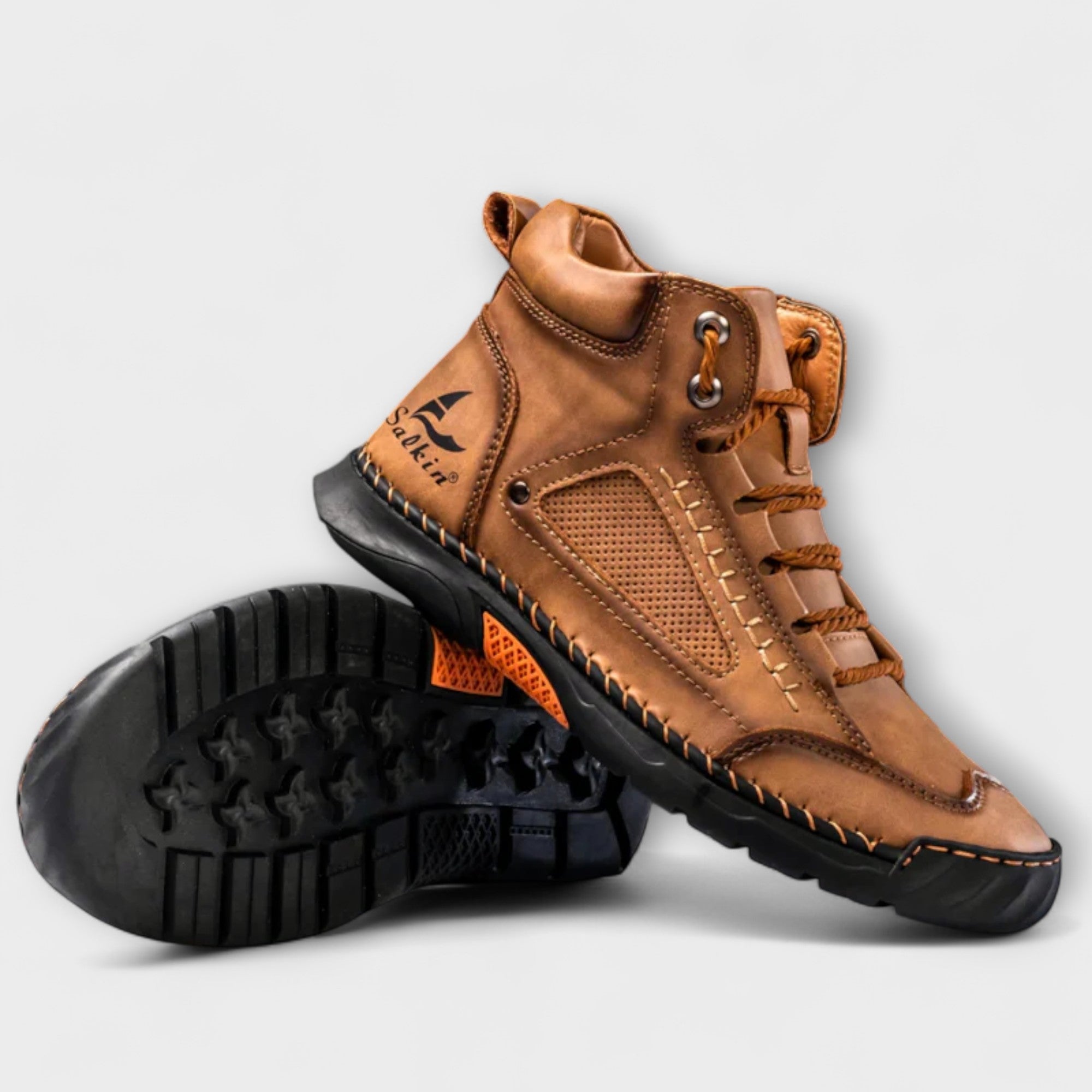 Rick™ | Leren hoge schoenen