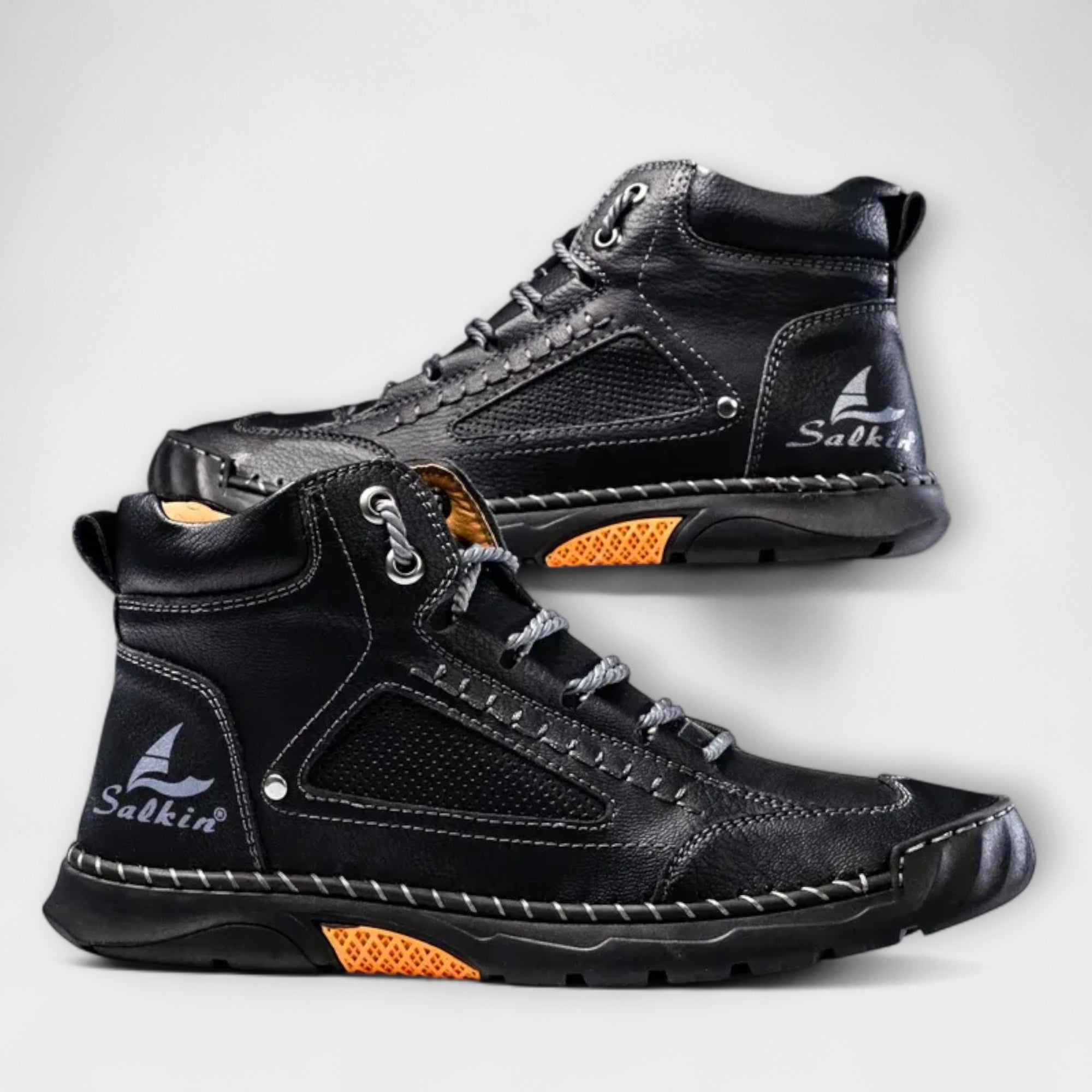 Rick™ | Leren hoge schoenen