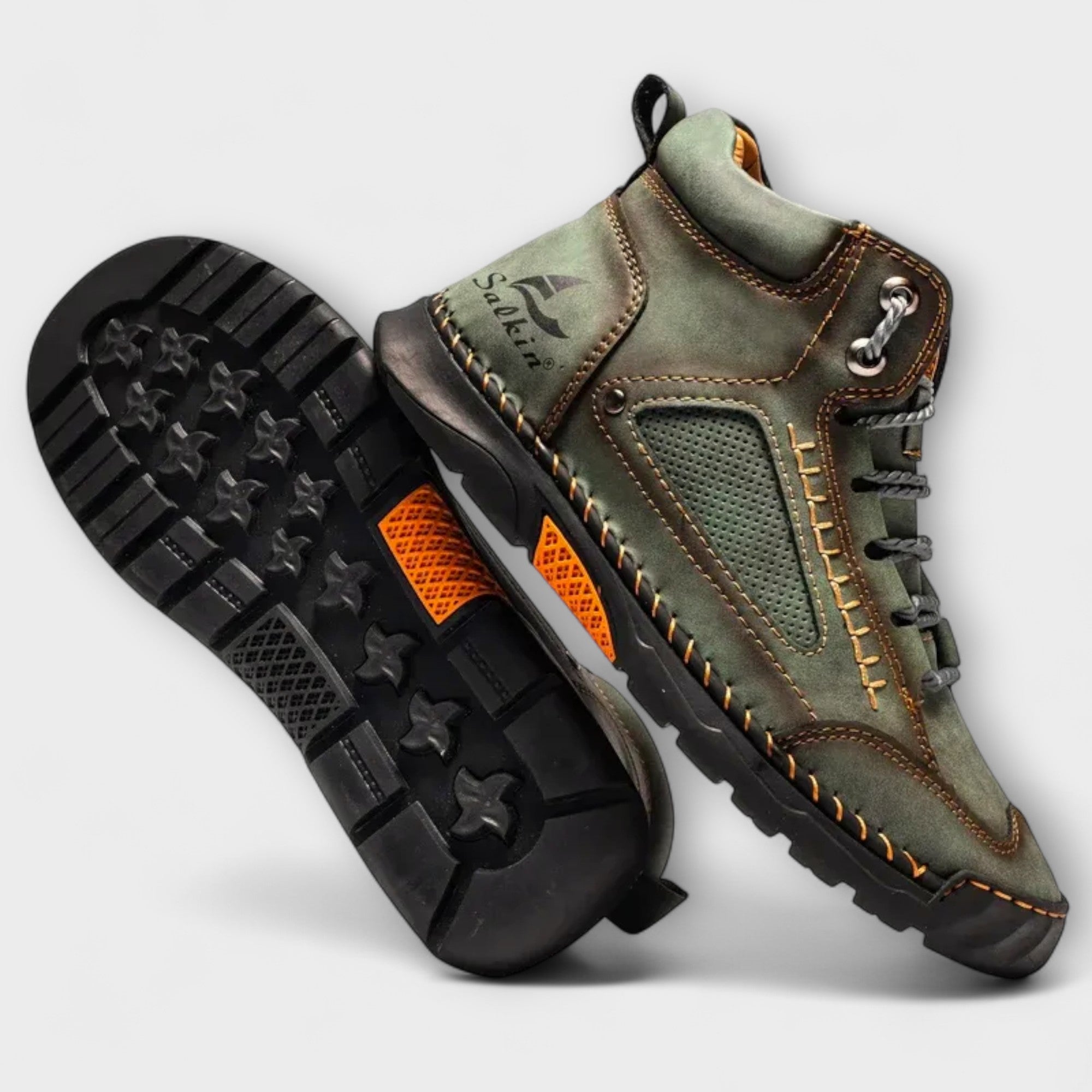 Rick™ | Leren hoge schoenen