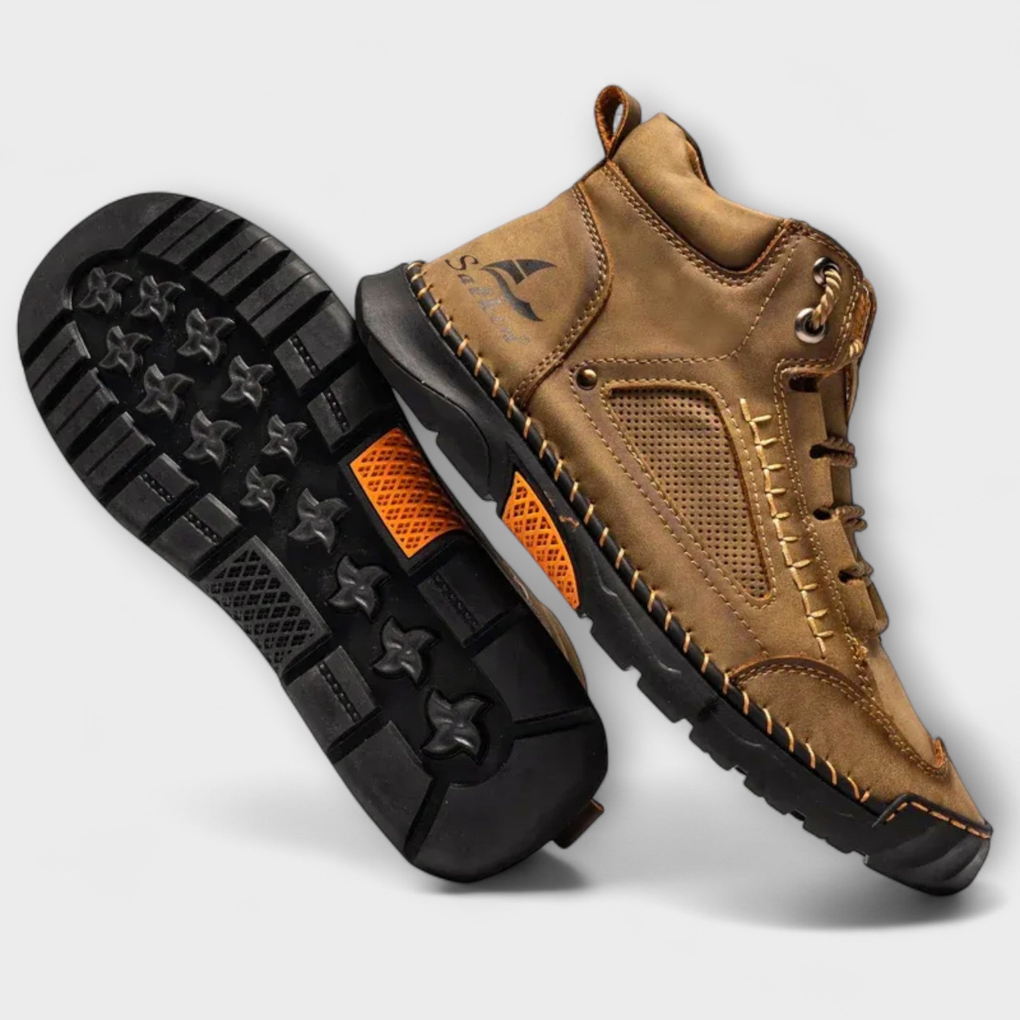 Rick™ | Leren hoge schoenen