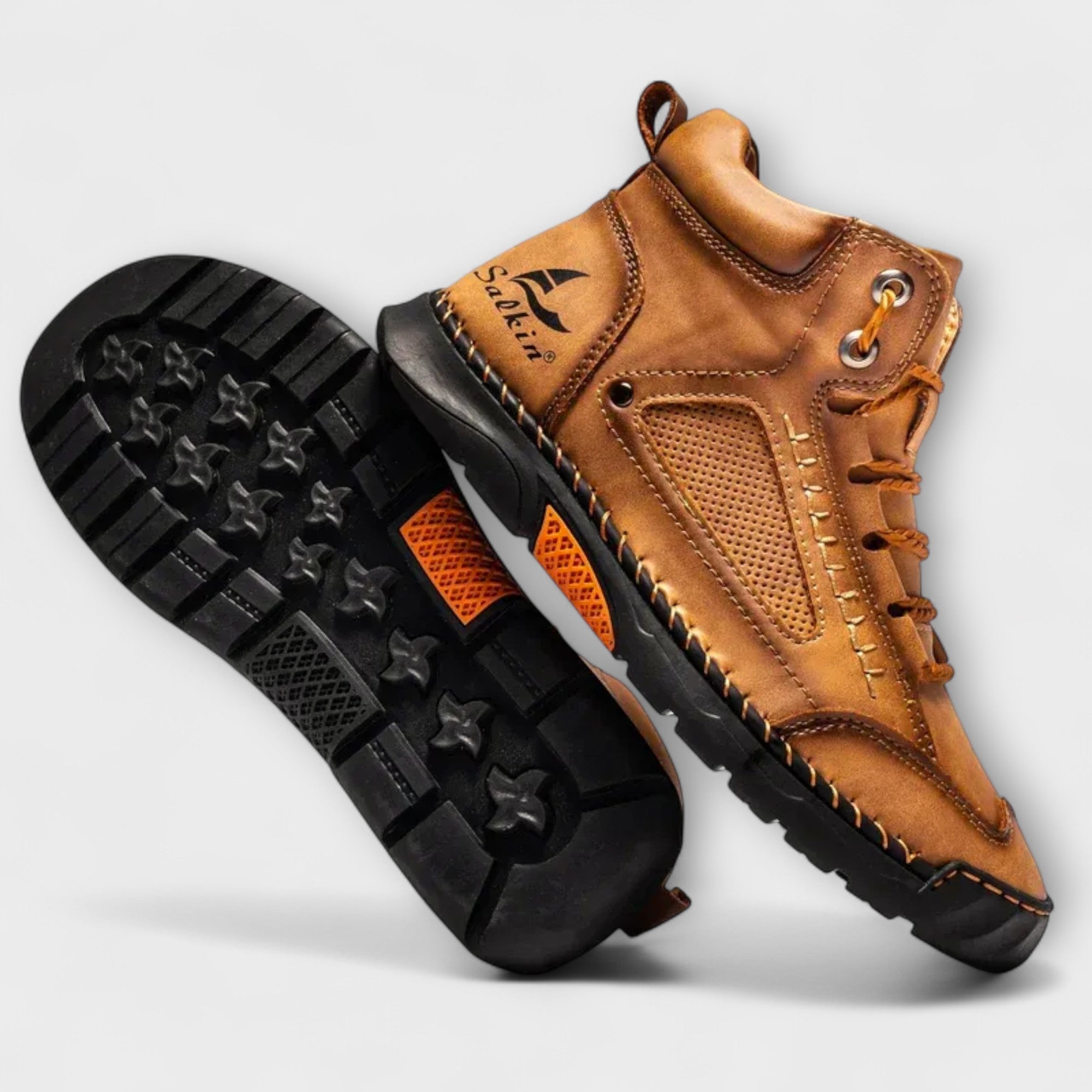 Rick™ | Leren hoge schoenen