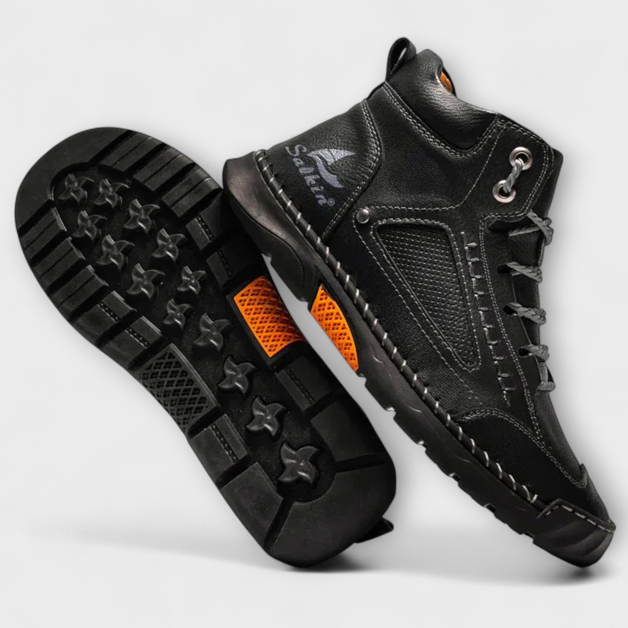 Rick™ | Leren hoge schoenen