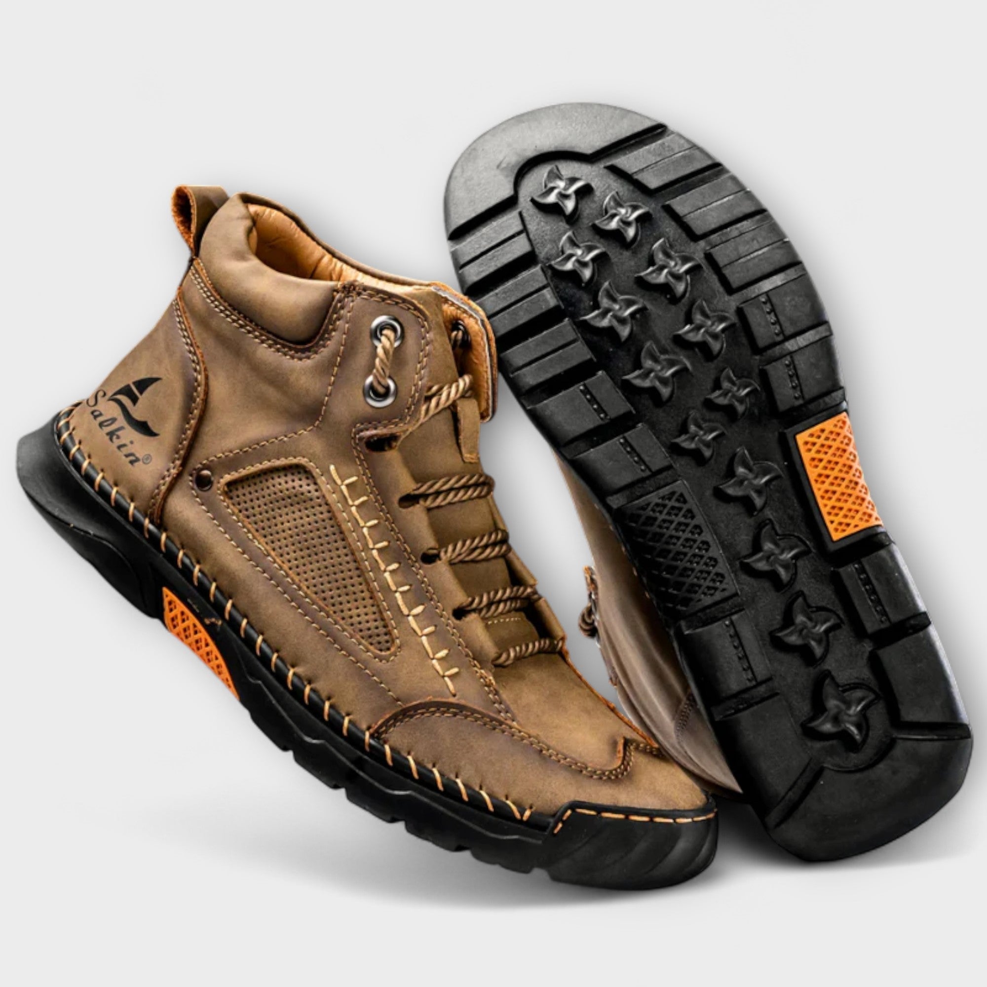 Rick™ | Leren hoge schoenen