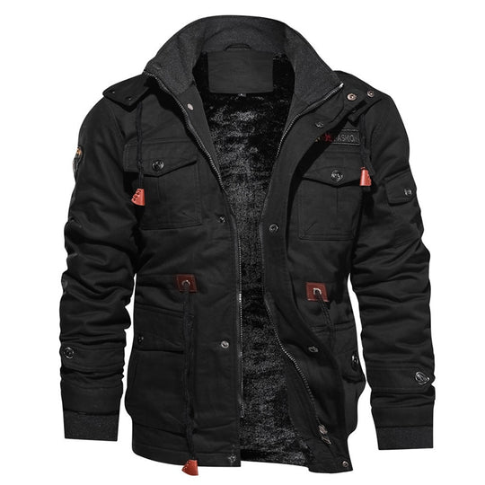 Laurens | Stijlvol en Comfortabel Herenjack met Afneembare Capuchon