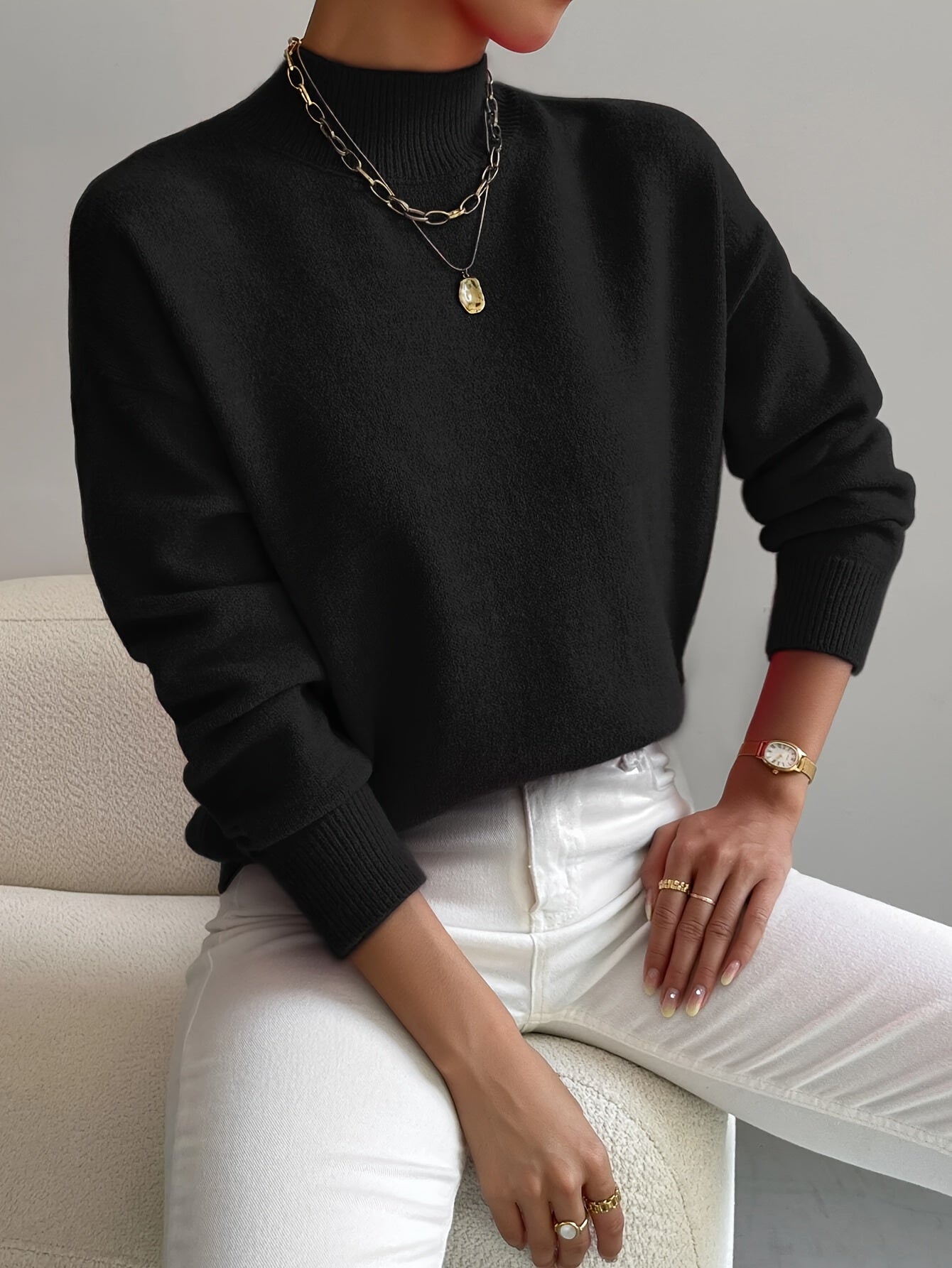 Yvonne | Gebreide trui